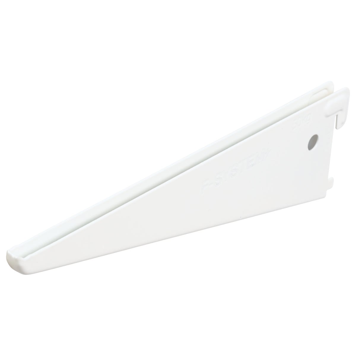 Duraline F-Bracket Çift 22Cm 10Pp - Beyaz
