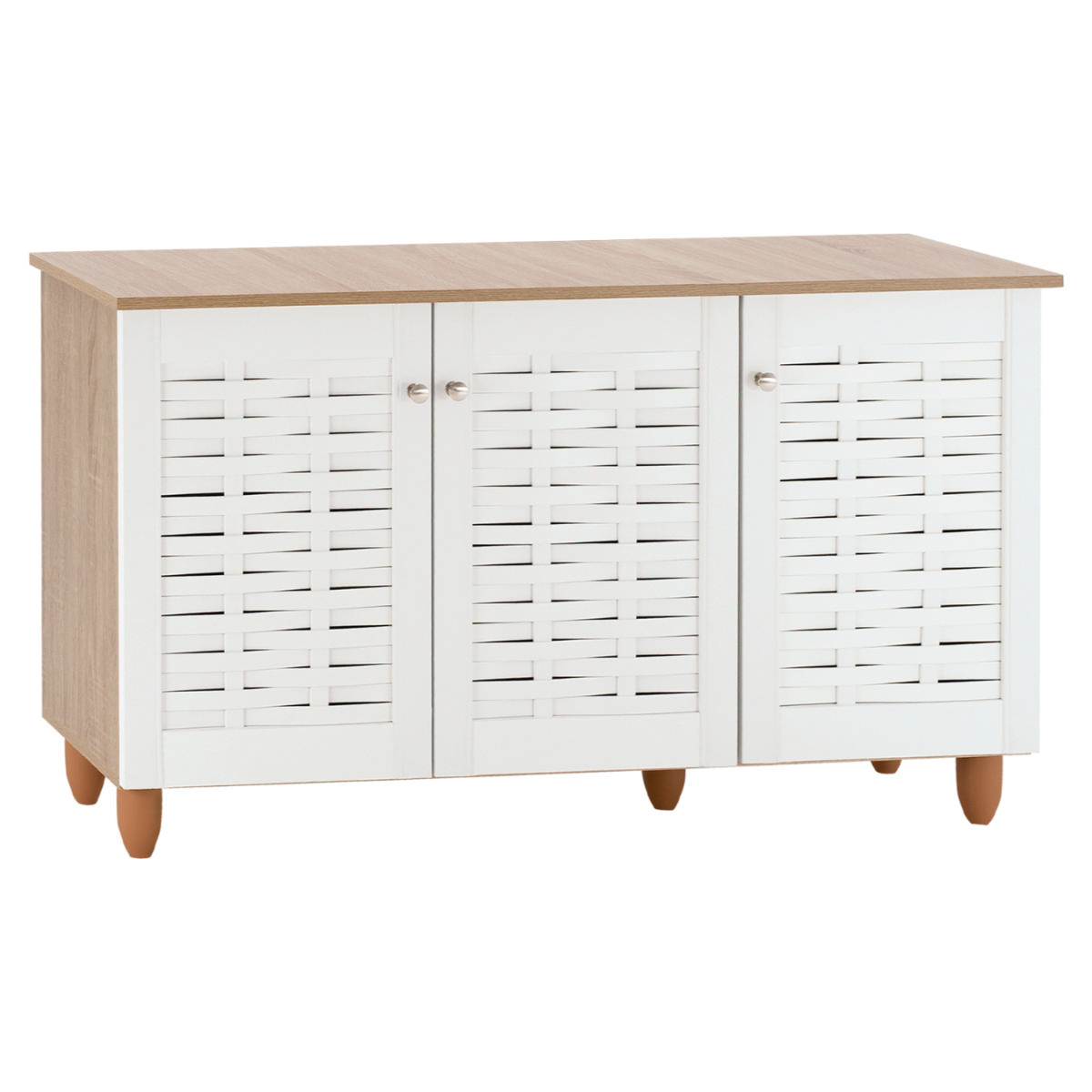 Homemarkt Ayakkabılık Sonama Melamin 3 Kapılı 114.5X34X68Cm - Beyaz