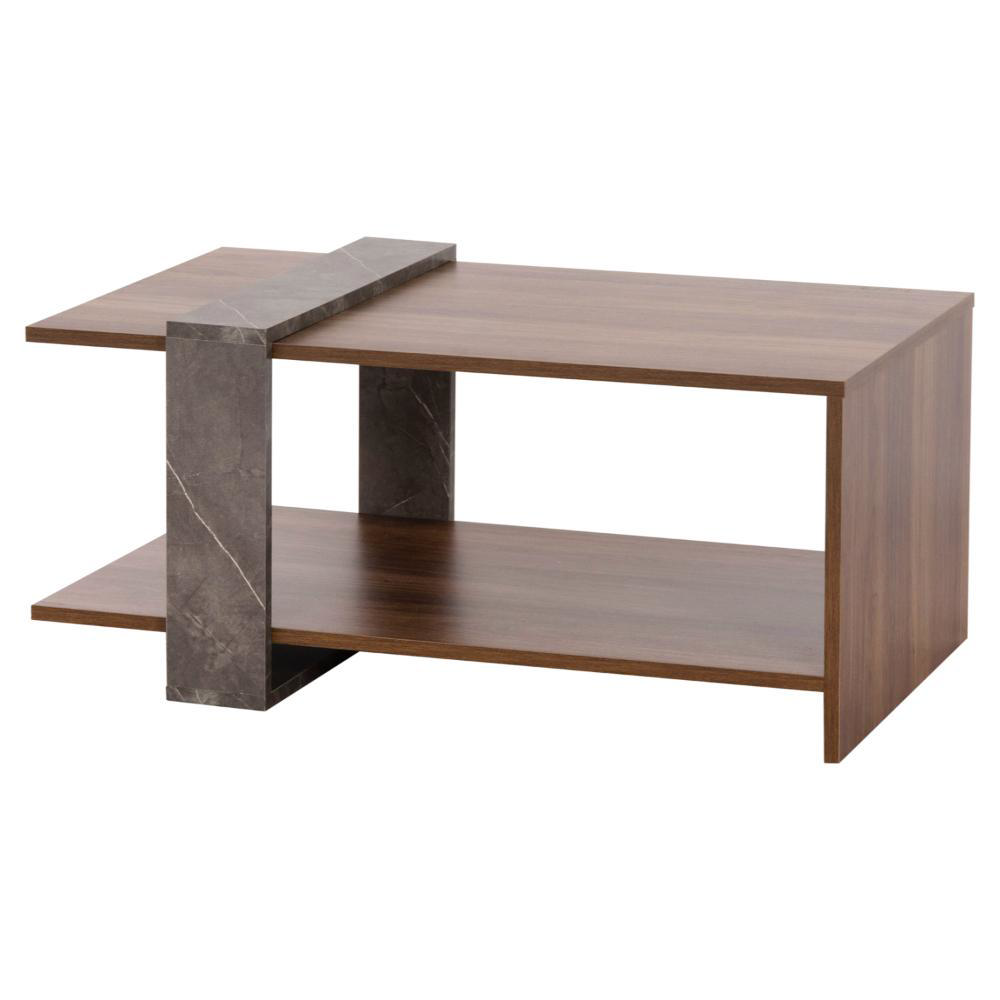 Homemarkt Wilma Sehpa 80X50X35Cm - Gri/Meşe