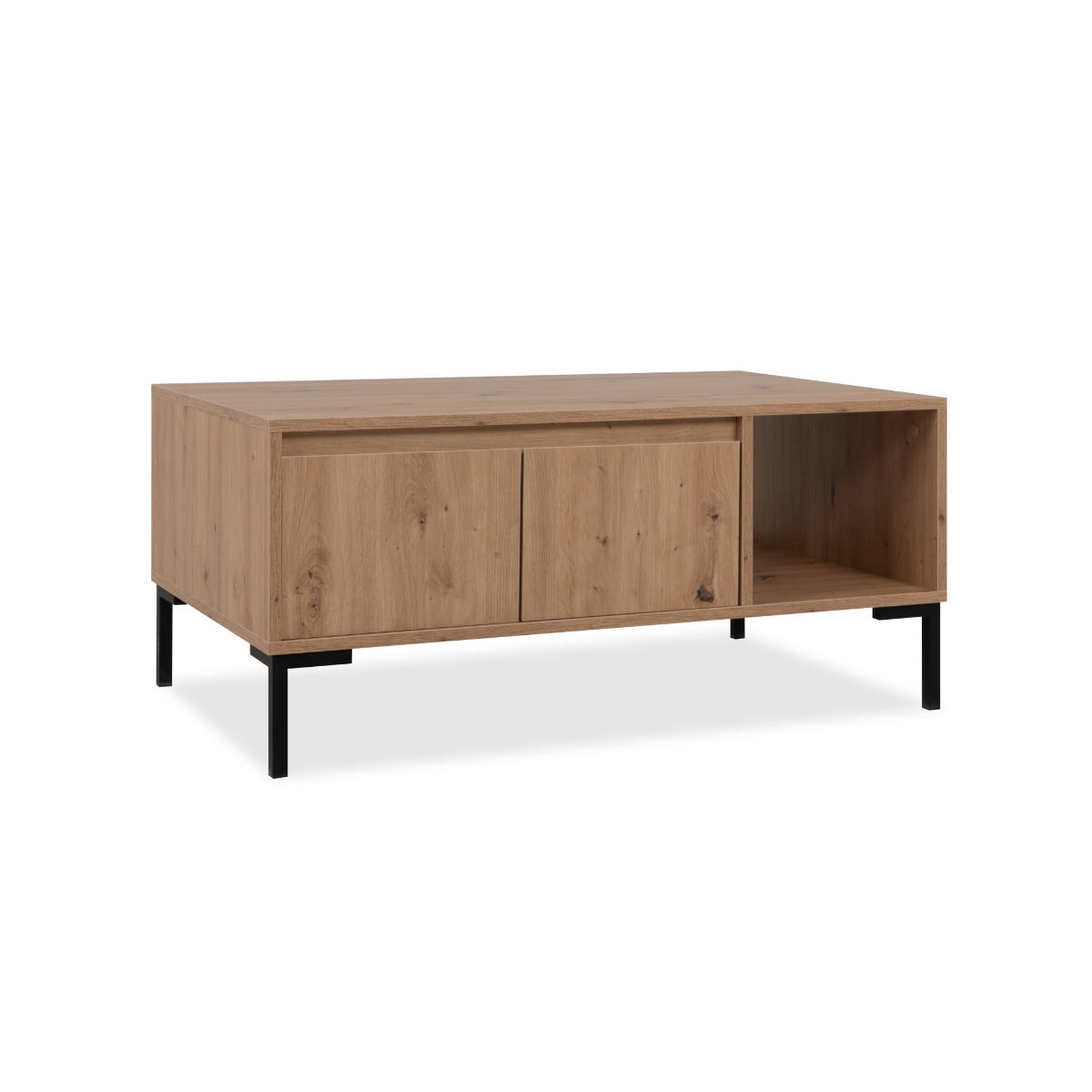 Finori Korsika 55B Sehpa 100X60X43Cm - Artisan Oak