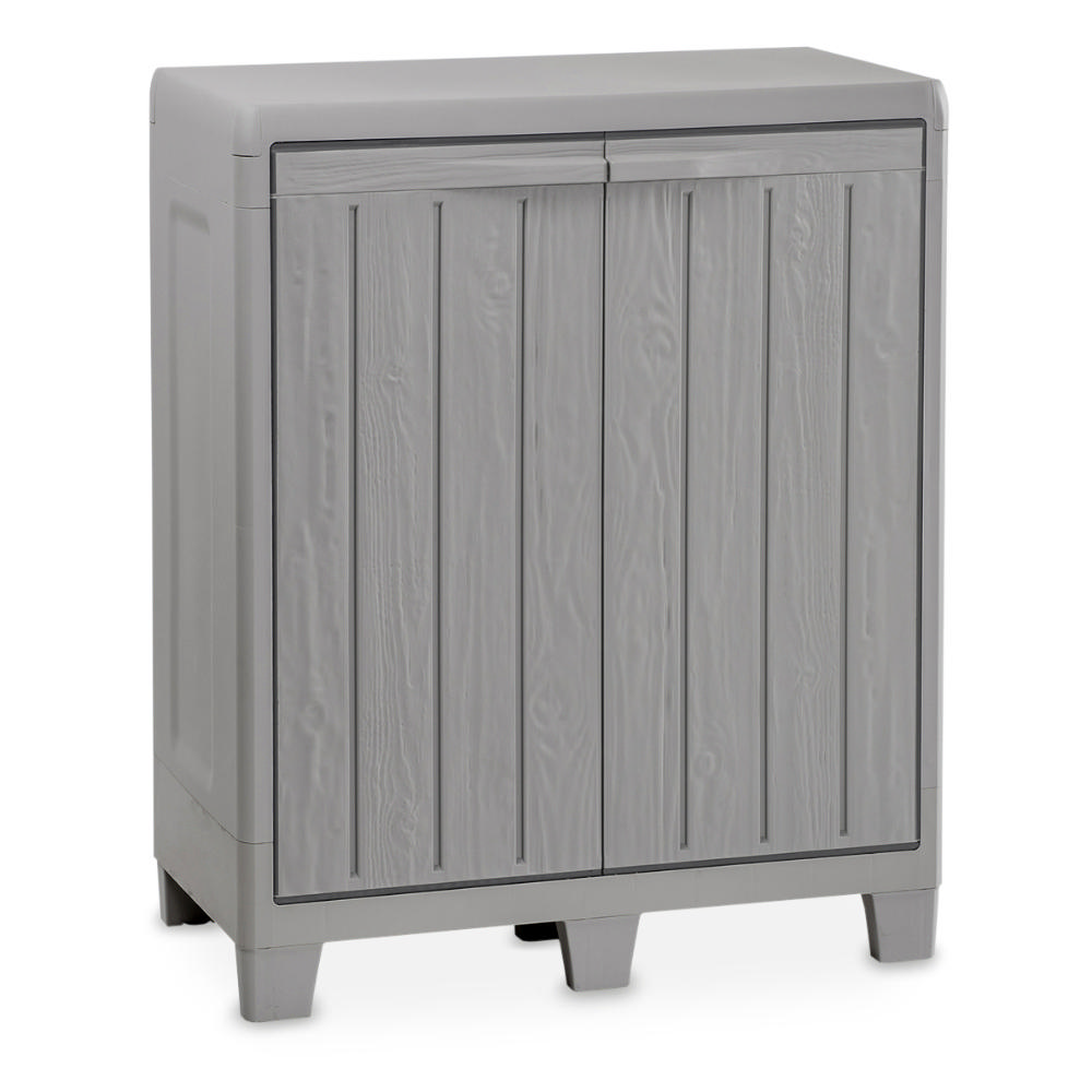 Toomax Florida Alçak Dolap XL 2 Raflı 78X46X101Cm - Gri
