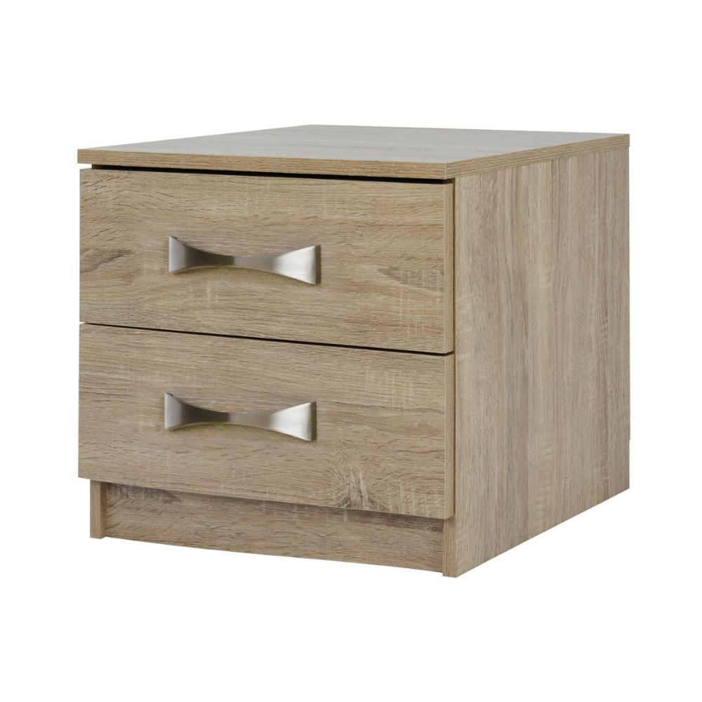 Homemarkt Ashlyn 2 Çekmeceli Komodin 48X40X42Cm - Meşe