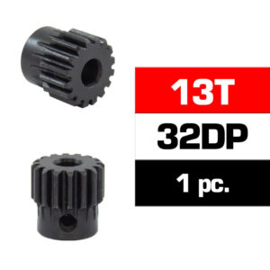 HSS ÇELİK 32DP PİNİYON DİŞLİ 13T 5.0mm DELİK İLE