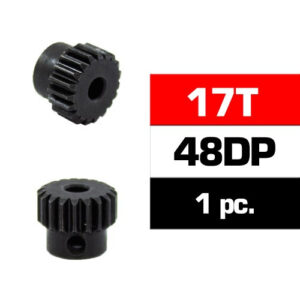 HSS ÇELİK 48DP PINYON DİŞLİ 17T / 3.17MM DELİK