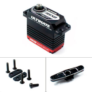 ULTIMATE RSX8 1/8 37KG 0.075s. Fırçasız Servomotor UR1815-25 Kolu ile