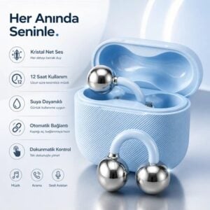 Abbruch Ne-11s Kablosuz Bluetooth Kulaklık Mavi