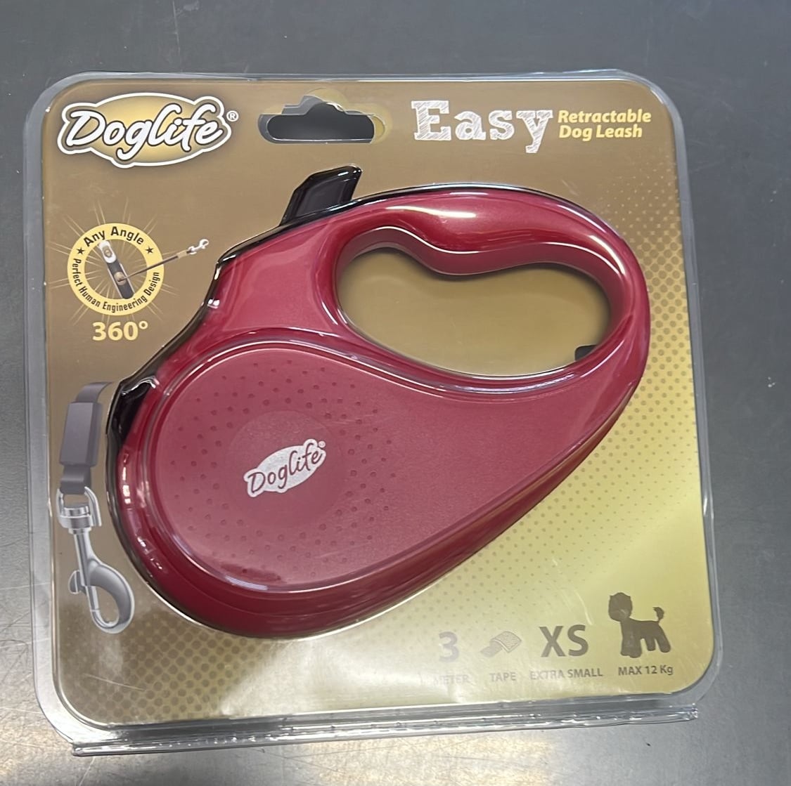 Doglife Otomati̇k Gezdi̇rme Kirmizi(Xs) Köpek Gezdirme Kayışları