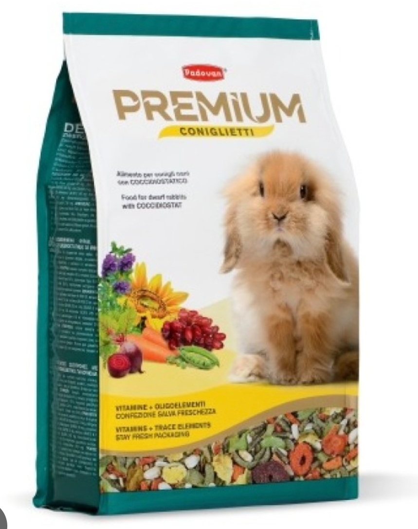 Padovan Premium Coni̇gli̇etti̇ 2Kg Kemirgen Yemleri
