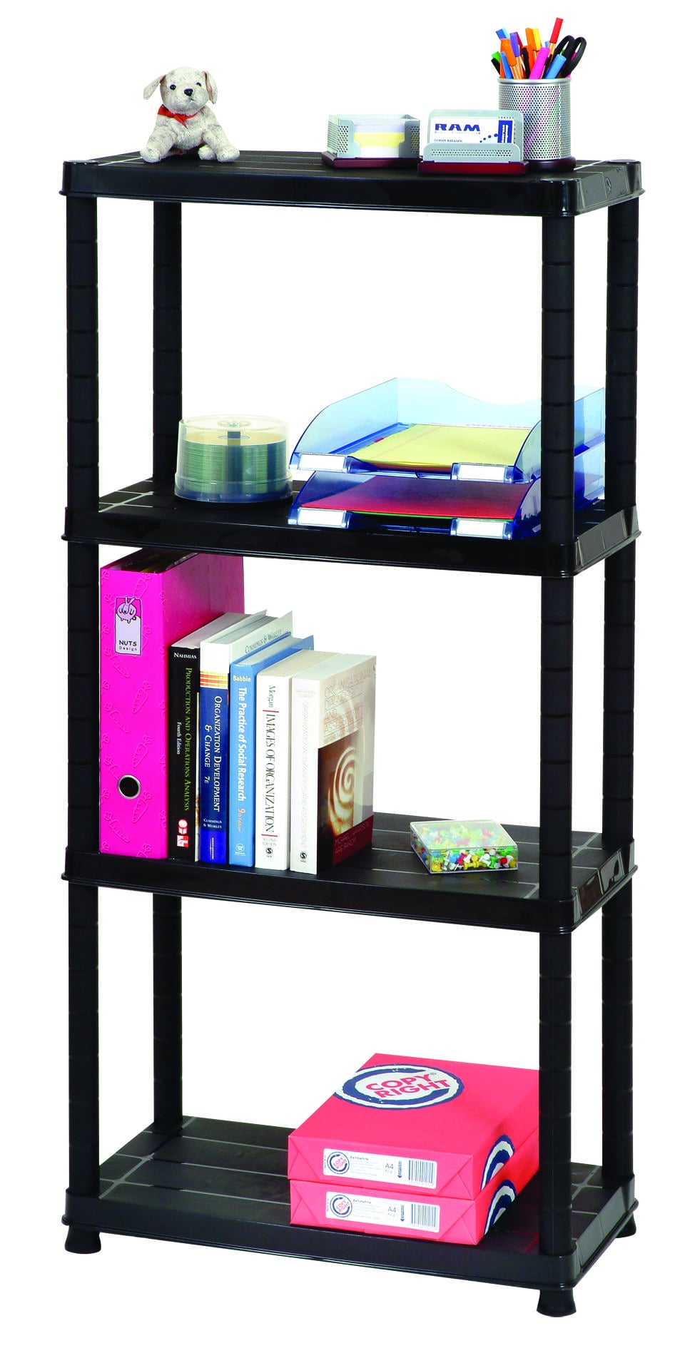 Ram Primo 12004B 4 Raflı 61X30X130Cm