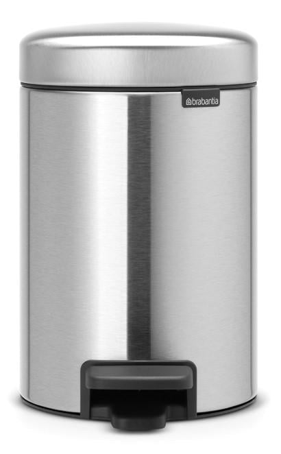 Brabantia New Icon Pedal Çöp Kutusu 3L- Mat Çelik