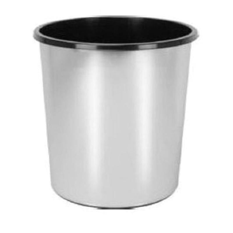 Codil Chrome Ofis Çöpü 11L Ø26X28Cm - Gümüş