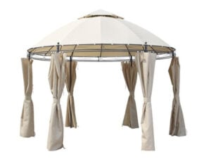 Torino Metal Gazebo 3.5M - Bej