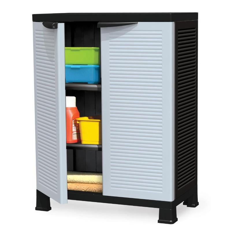 Ram Midy Dolap 68X40X92Cm Siyah/Gri 68X40X92Cm