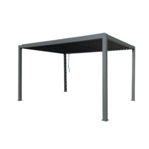 Soutdoor Ibiza Alüminyum Pergola Lamelalı Çatı 3X4M - Gri