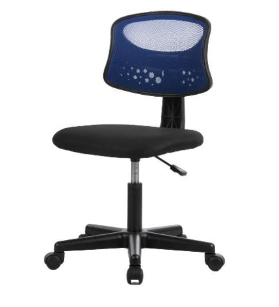 Alfa Ofis Sandalyesi 48X43X89.5Cm - Mavi/Siyah