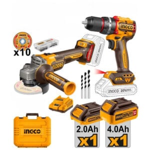 Ingco Ckli20273E 20V Matkap ve Taşlama Seti