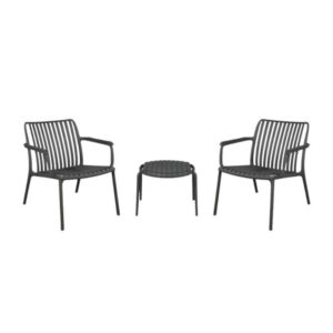 Soutdoor Ellie 3 Parçalı Gri Lounge Set – Rahatlamak İçin Mükemmel