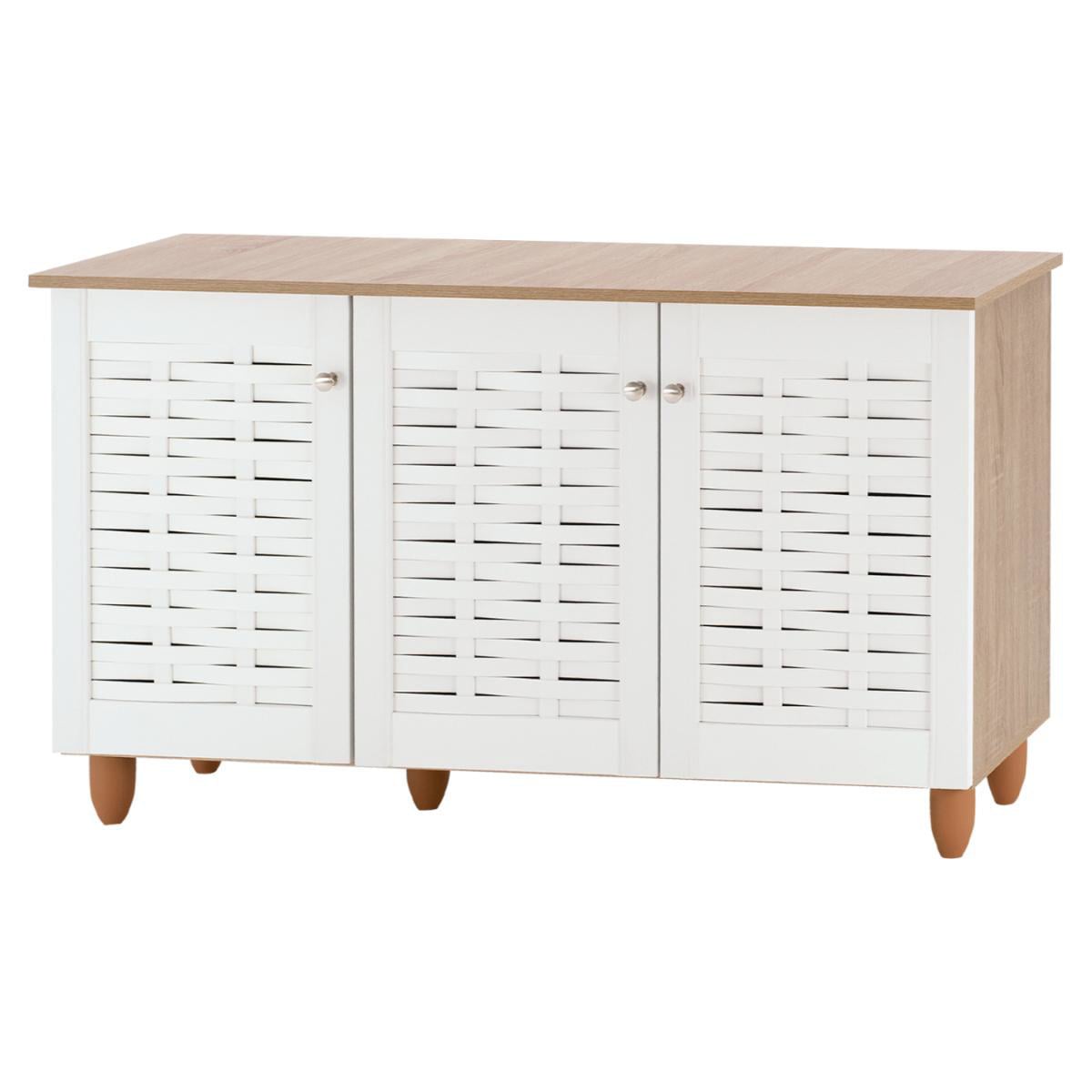 Homemarkt Ayakkabılık Sonama Melamin 3 Kapılı 114.5X34X68Cm - Beyaz