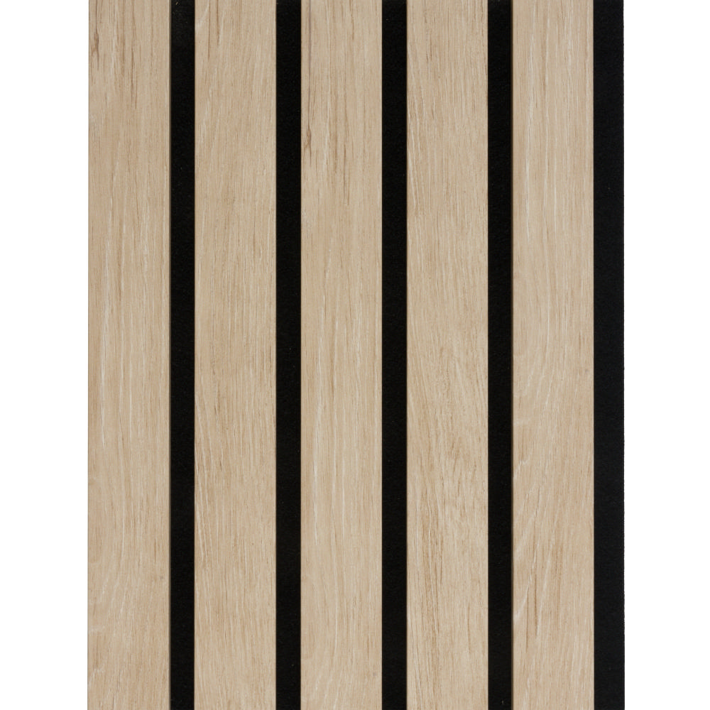 Cando Akustik Gelişmiş Duvar Paneli Seti 260X30Cm 2Parça - Doğal Meşe
