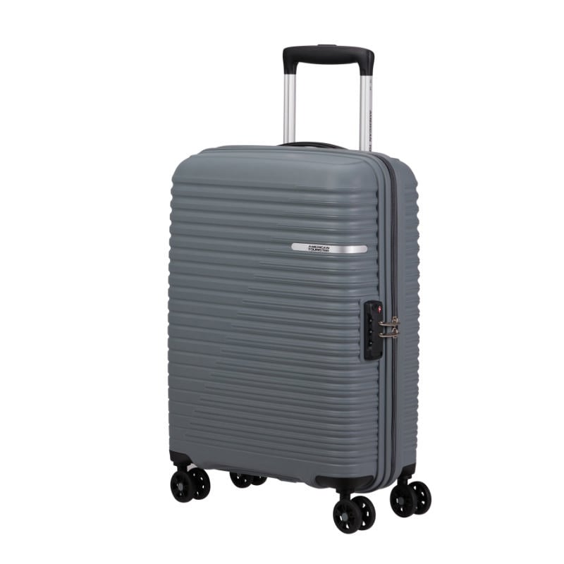 American Tourister Liftoff Spinner Trolley Valiz 55Cm TSA Kilidi - Koyu Gri