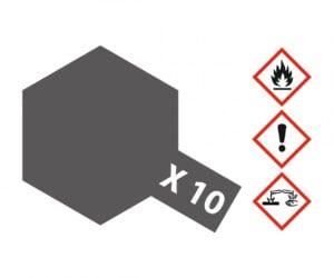 X-10 Gun Metal Parlaklık 23 ml