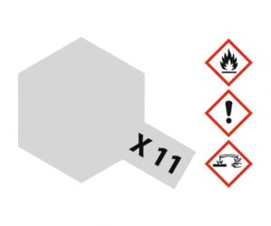 X-11 Krom Gümüş Parlak 23 ml