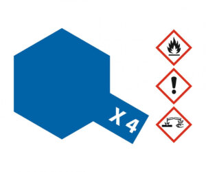 X-4 Mavi Parlak 23 ml