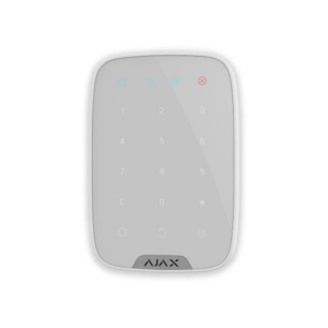 Ajax Systems  38249.12.WH1 Kablosuz Dokunmatik Göstergeli Keypad, Beyaz