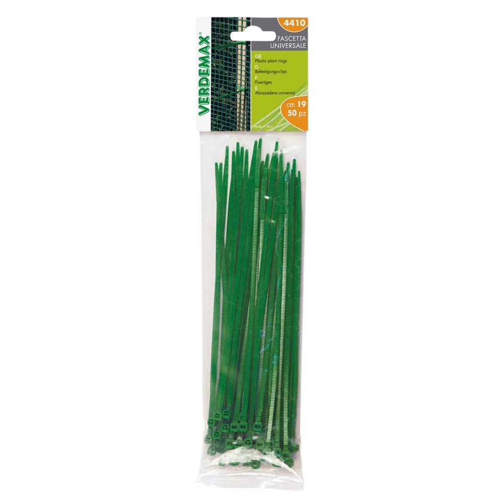 Verdemax Kablo Bağı 19Cm 50 Adet Yeşil