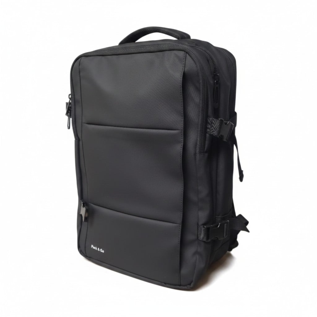Pack&Go Vakumlu Cepli Sırt Çantası 24L - Siyah