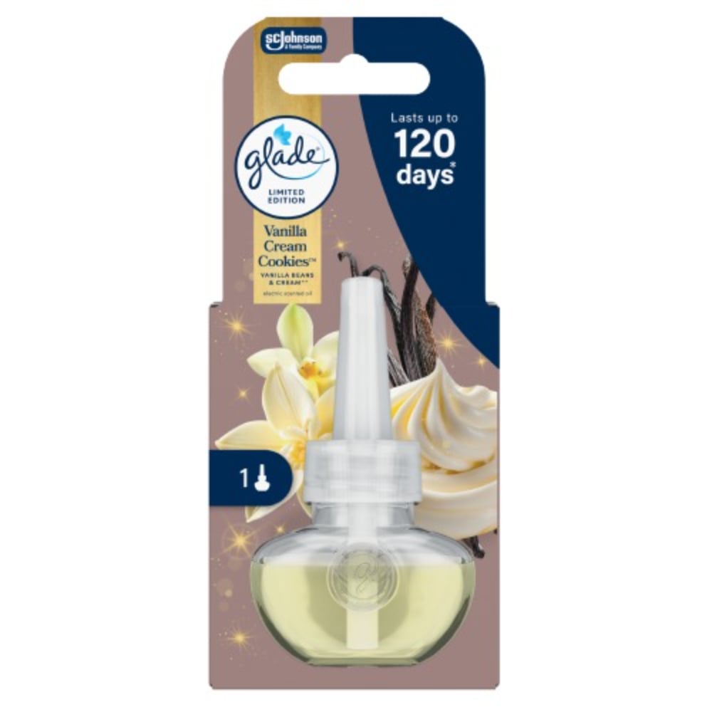 Glade Elektronik Yenileme 20Ml - Kurabiye/Krema