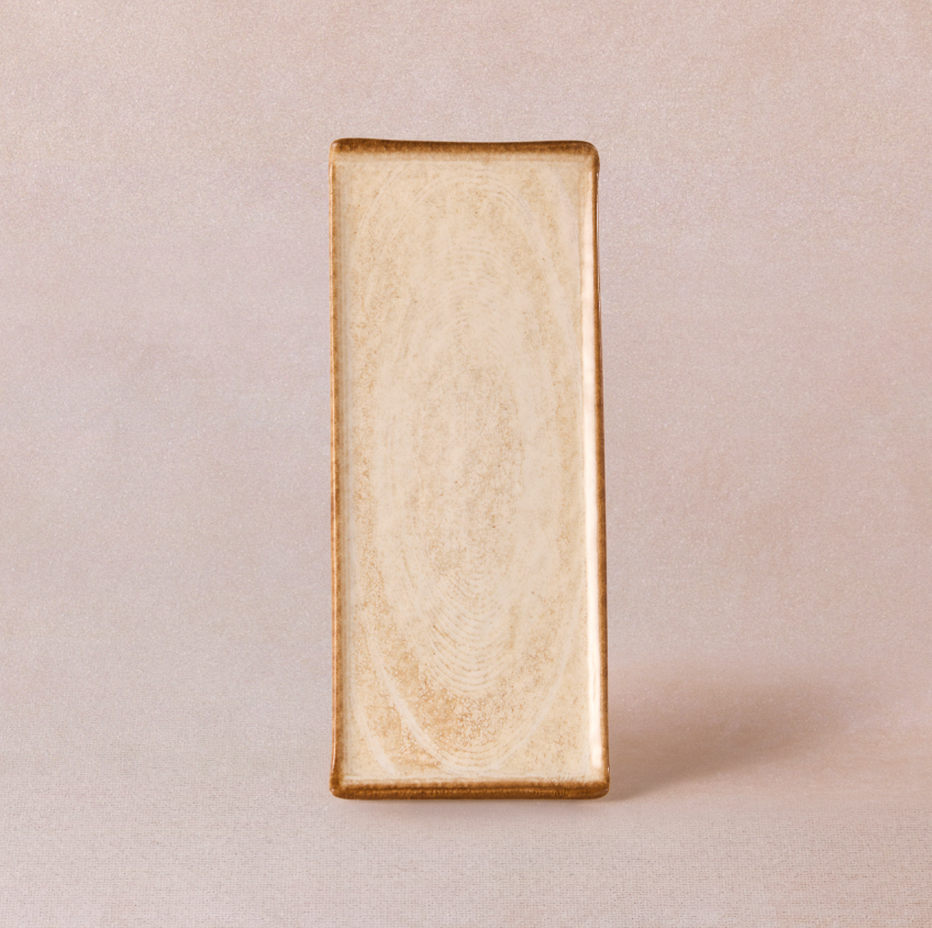 Emsan Ephesus Bej Kayık Tabak 24 Cm, Bej