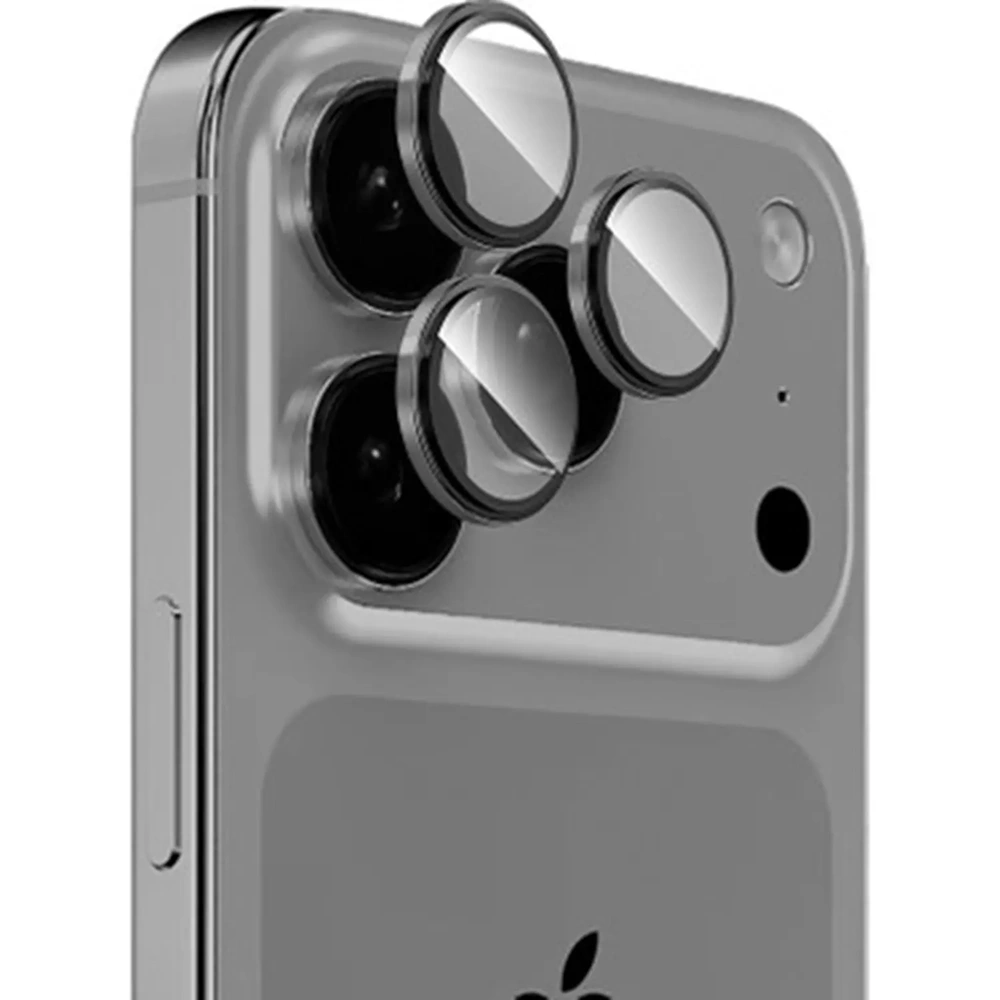 Sunix Safir İphone 17 Pro / 17 Pro Max Kamera Lensi Silver