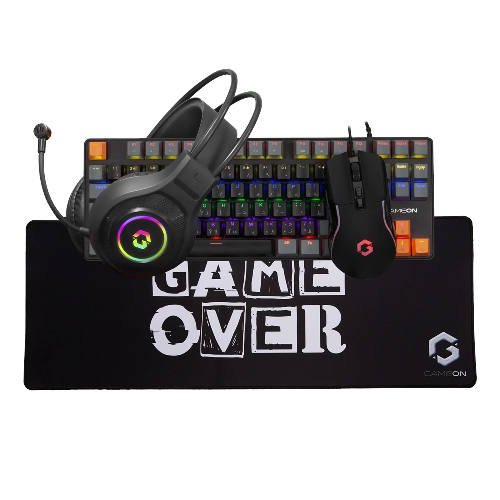 Gameon Go-viper-xı 4 İn 1 Oyuncu Paketi ( Klavye, Kulaklık, Mouse, Mousepad )
