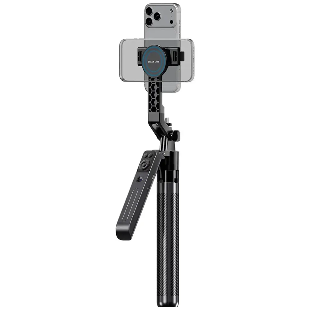 Green Lion Magsafe Yapay Zeka Destekli Yüz Takip Eden Tripod - Siyah Gnmgtrıaıbk