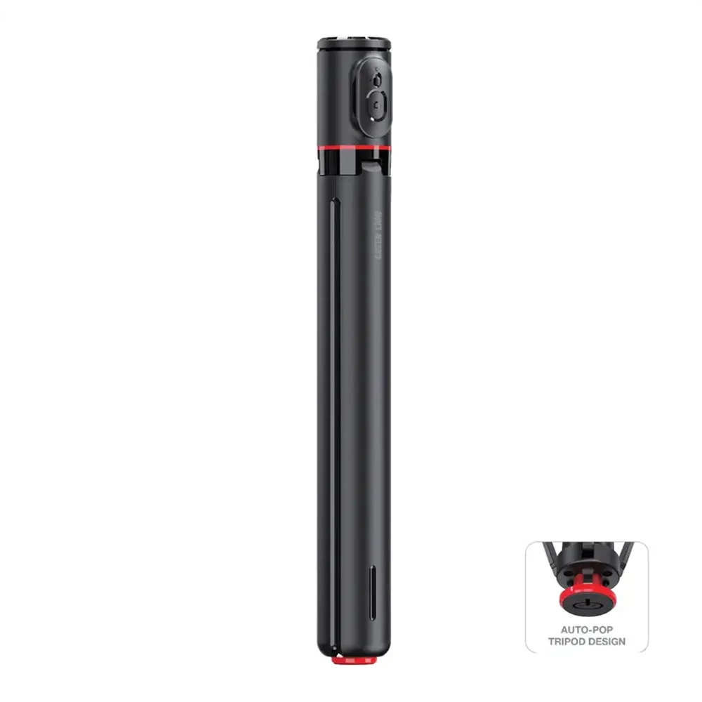 Green Lion Otomatik Açılan Kumandalı Tripod - Siyah Gnapptdsbk