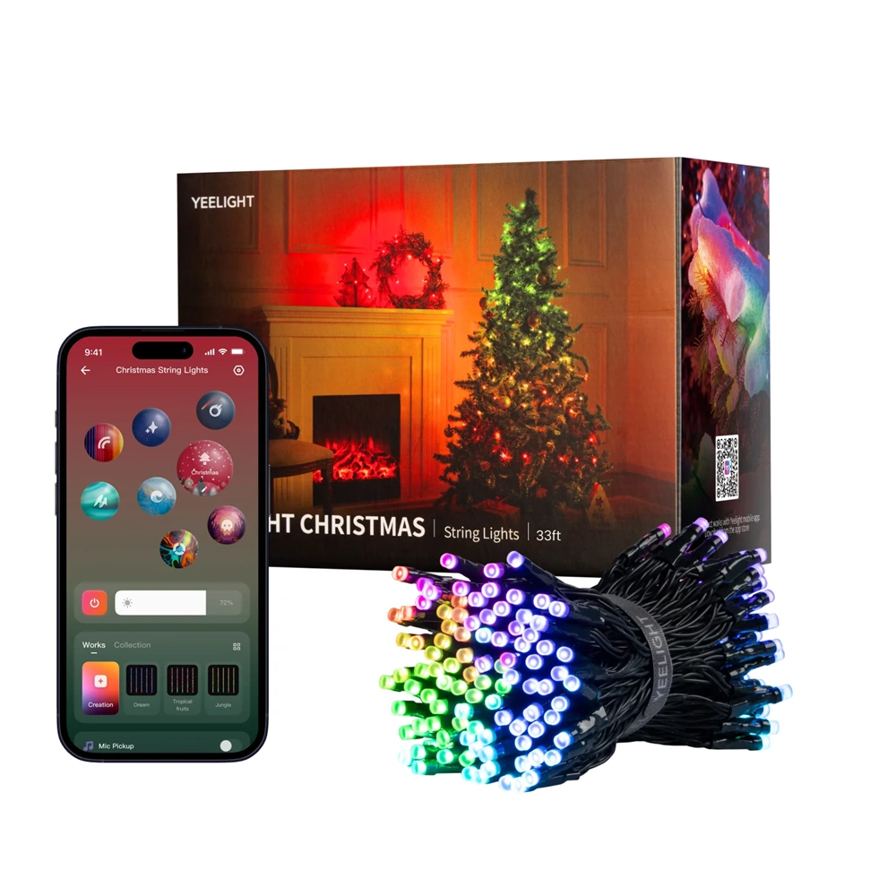 Yeelight Christmas String Lights 20m - Dekoratif Yılbaşı Işığı
