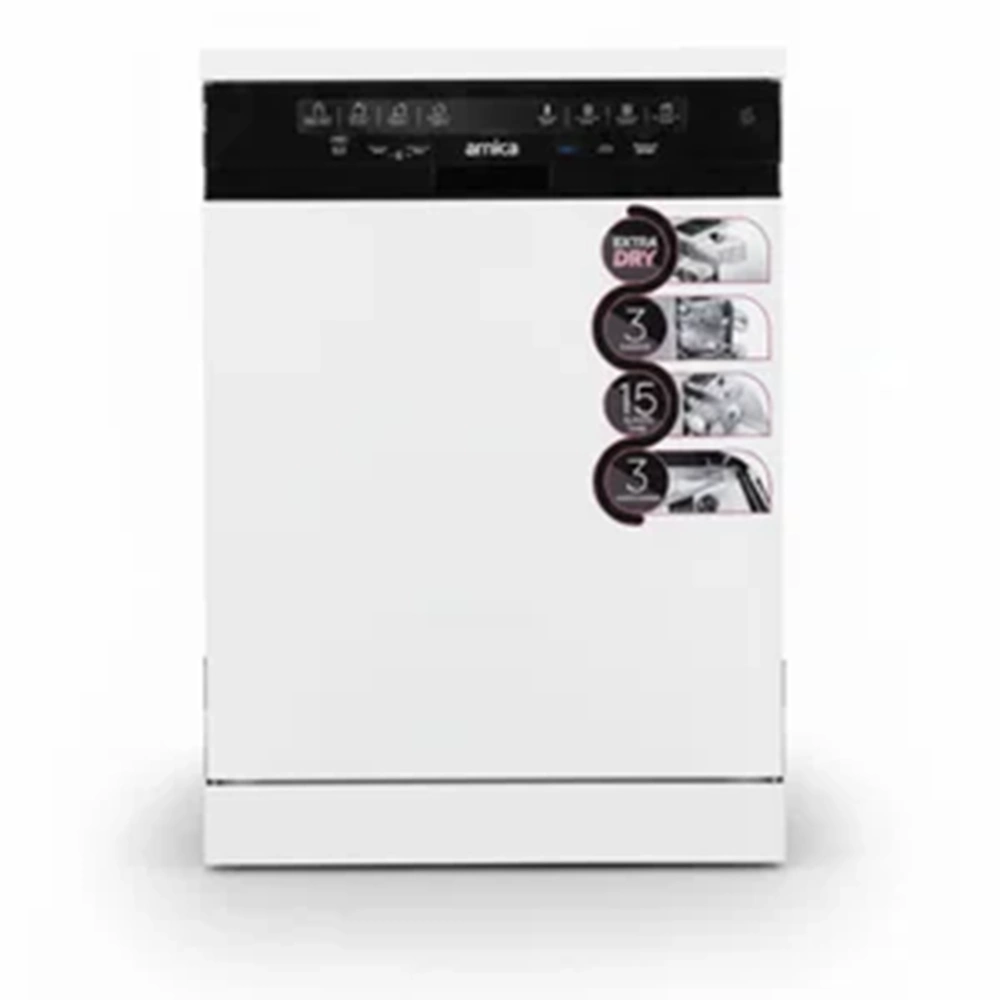 Arnica 8 Program Digital Beyaz Bulaşık Makinesi Dw-ac15w