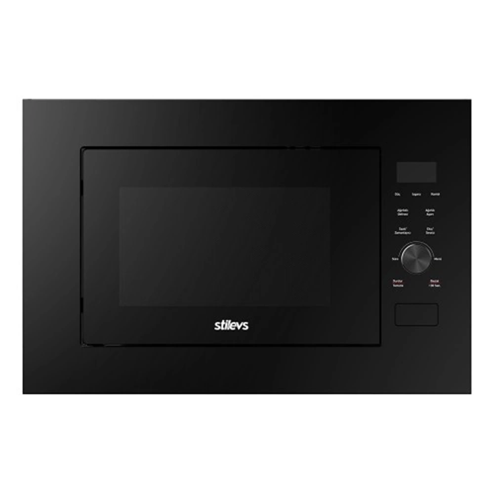 Stilevs Jett 9025 Siyah 25 Litre Ankastre Mikrodalga