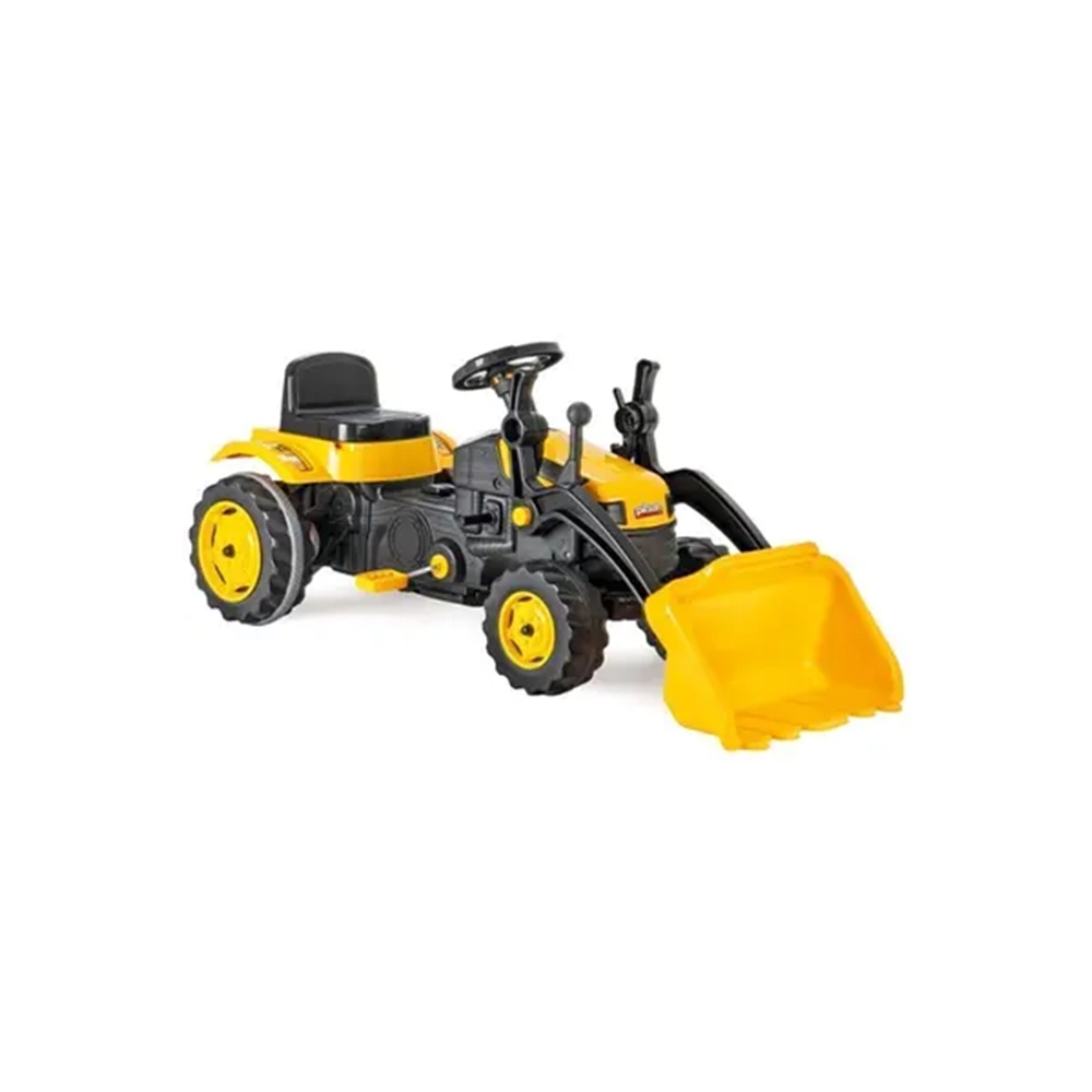 Pilsan Active Traktör Akülü Kepçeli 6v Sarı
