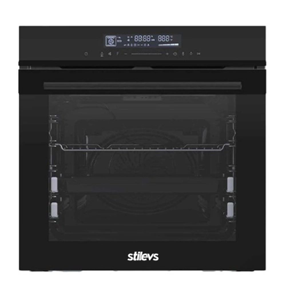 Stilevs 75 Litre Dijital Turbo Fırın Siyah St-af-7et13cd (3 Cam)