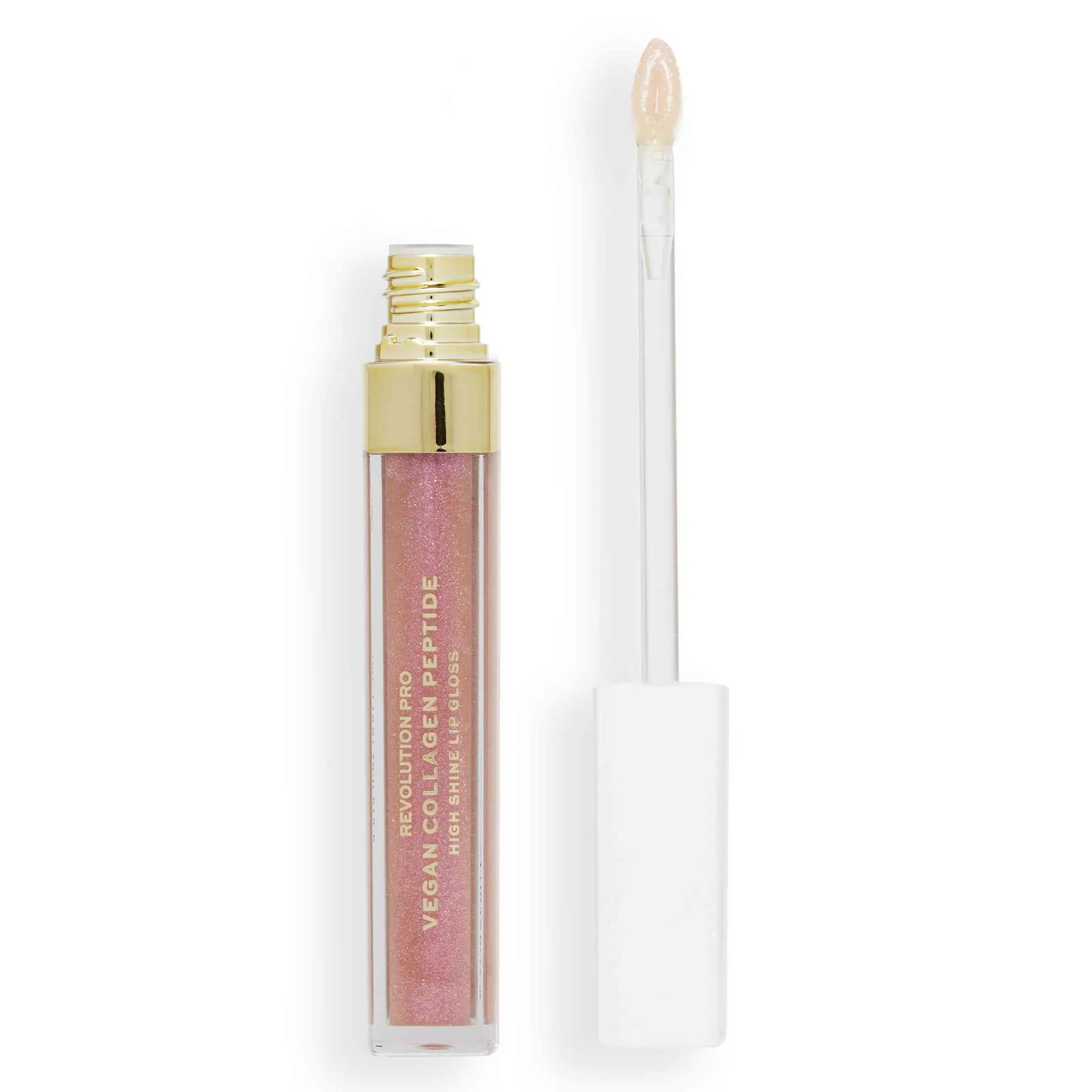 Makeup Revolution Vegan Kolajen Peptid Yüksek Işıltılı Dudak Parlatıcısı - Bijoux