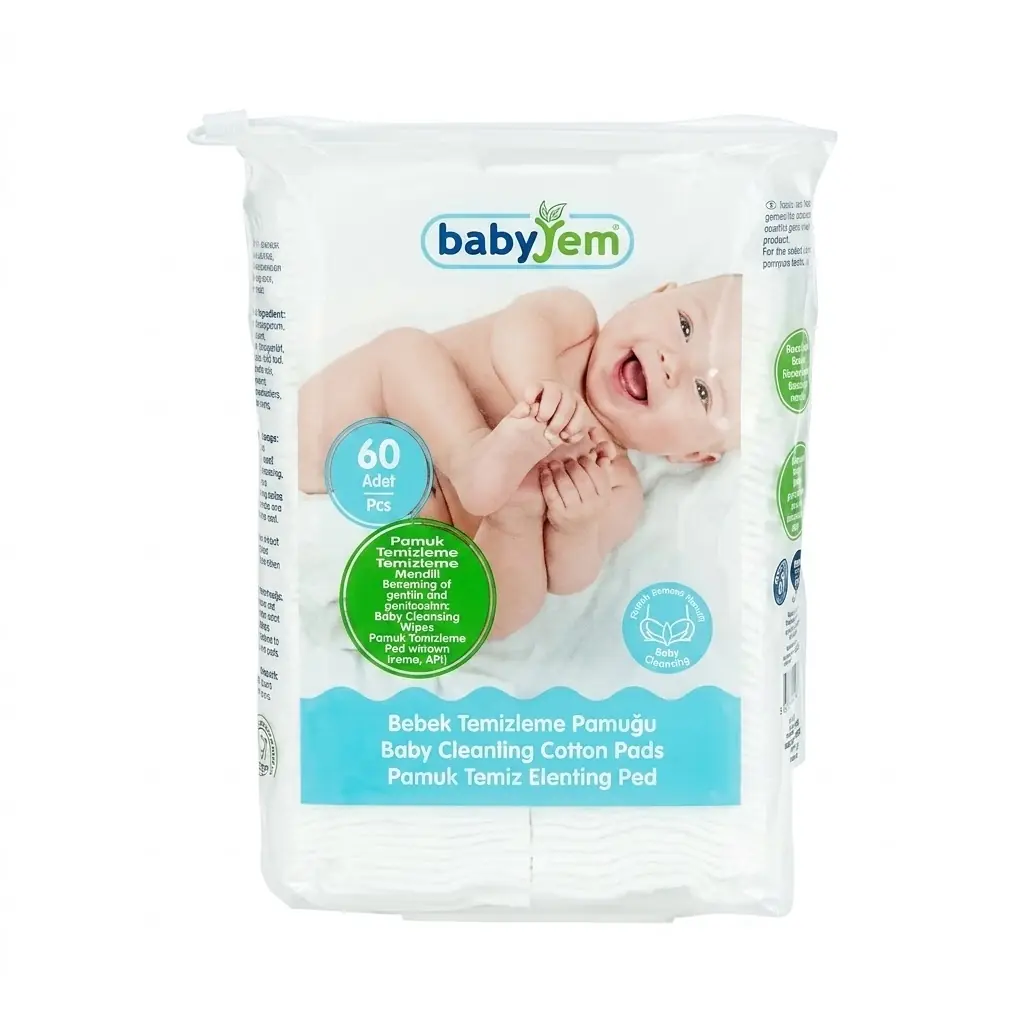 BabyJem Bebek Temizleme Pamuğu
