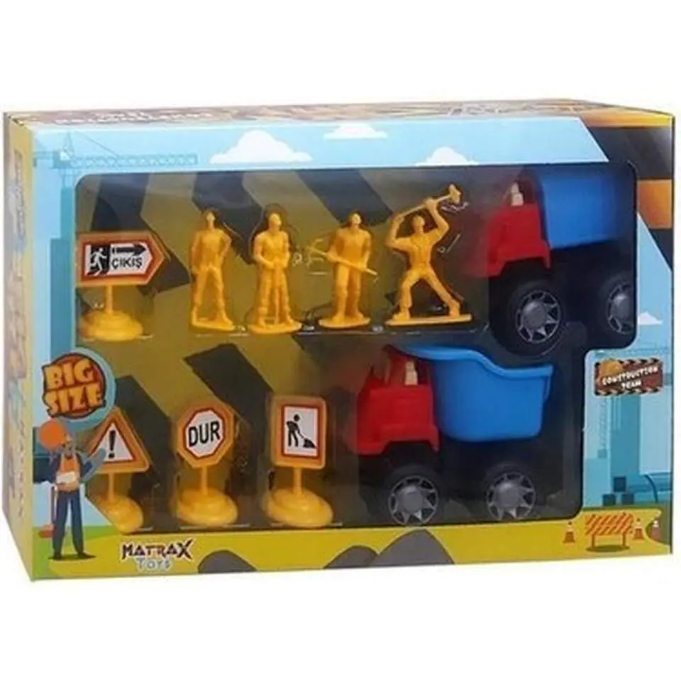 Matrax Constructıon Team Yol Çalışması - Inşaat Seti