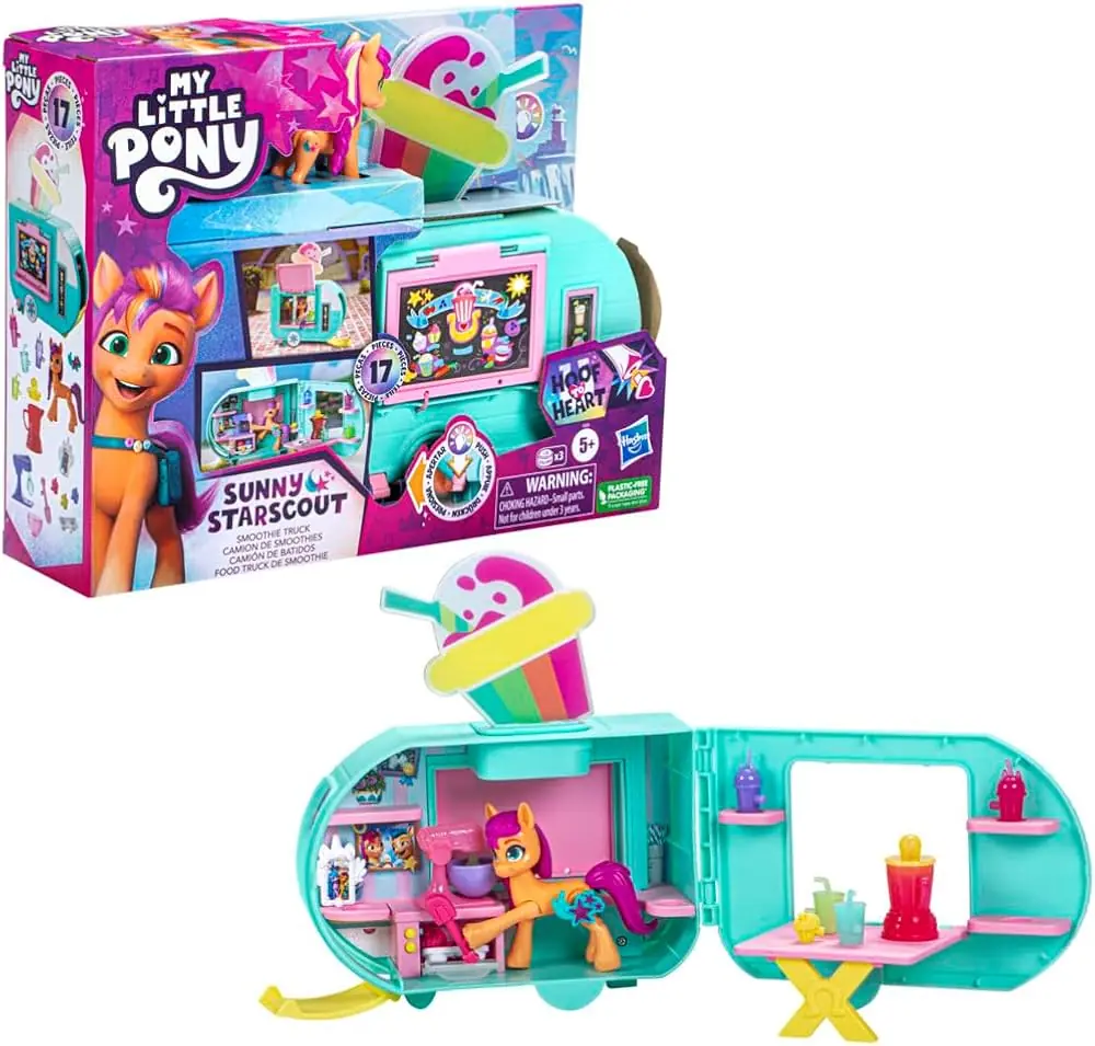 My Little Pony Oyuncakları Sunny Starscout Smoothie Kamyon Bebek