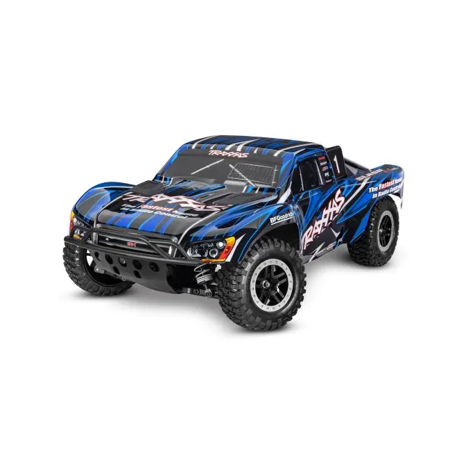 Traxxas Slash 4x4 VXL HD Klipsiz TSM RTR Mavi