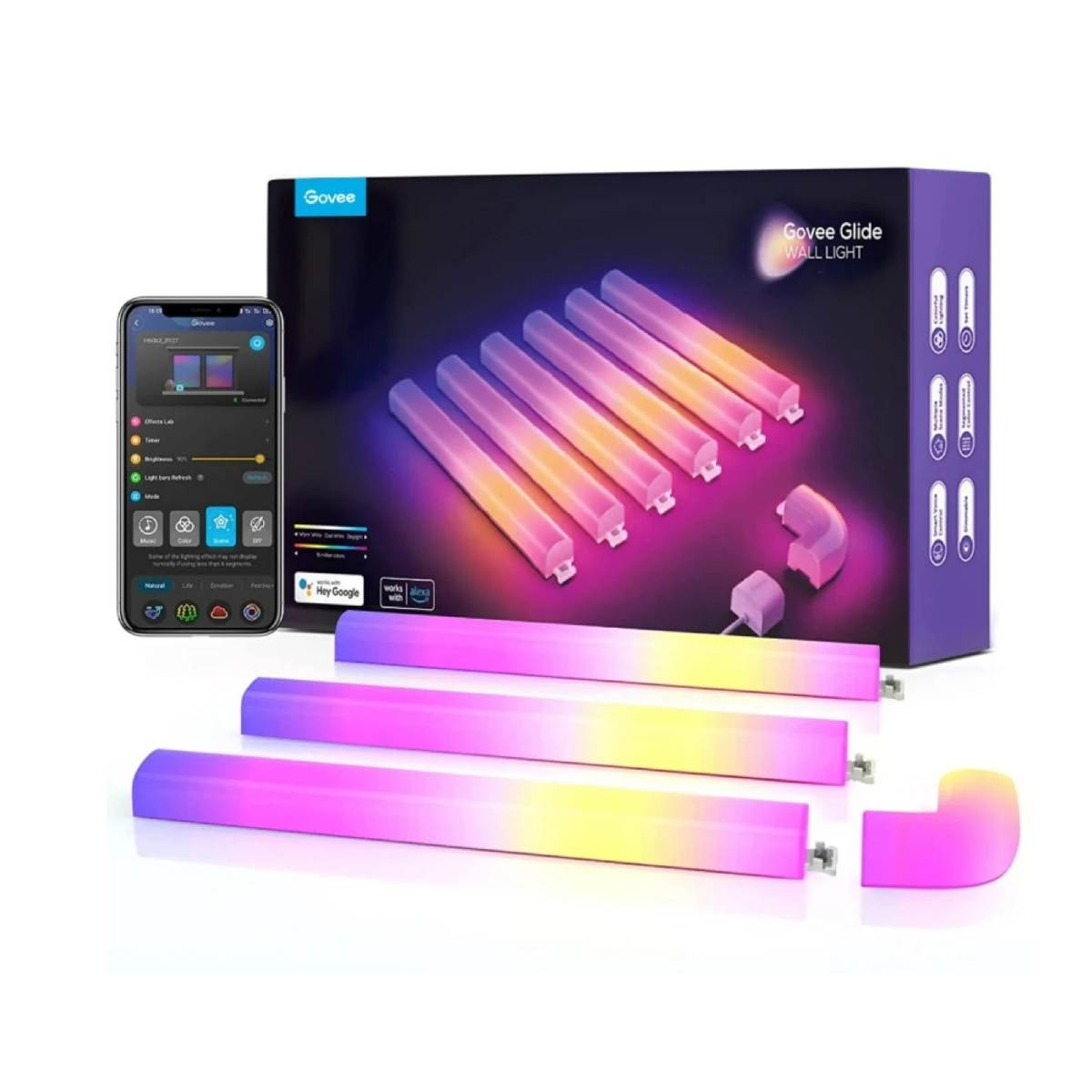 Govee Glide Duvar Işıkları (6+1)