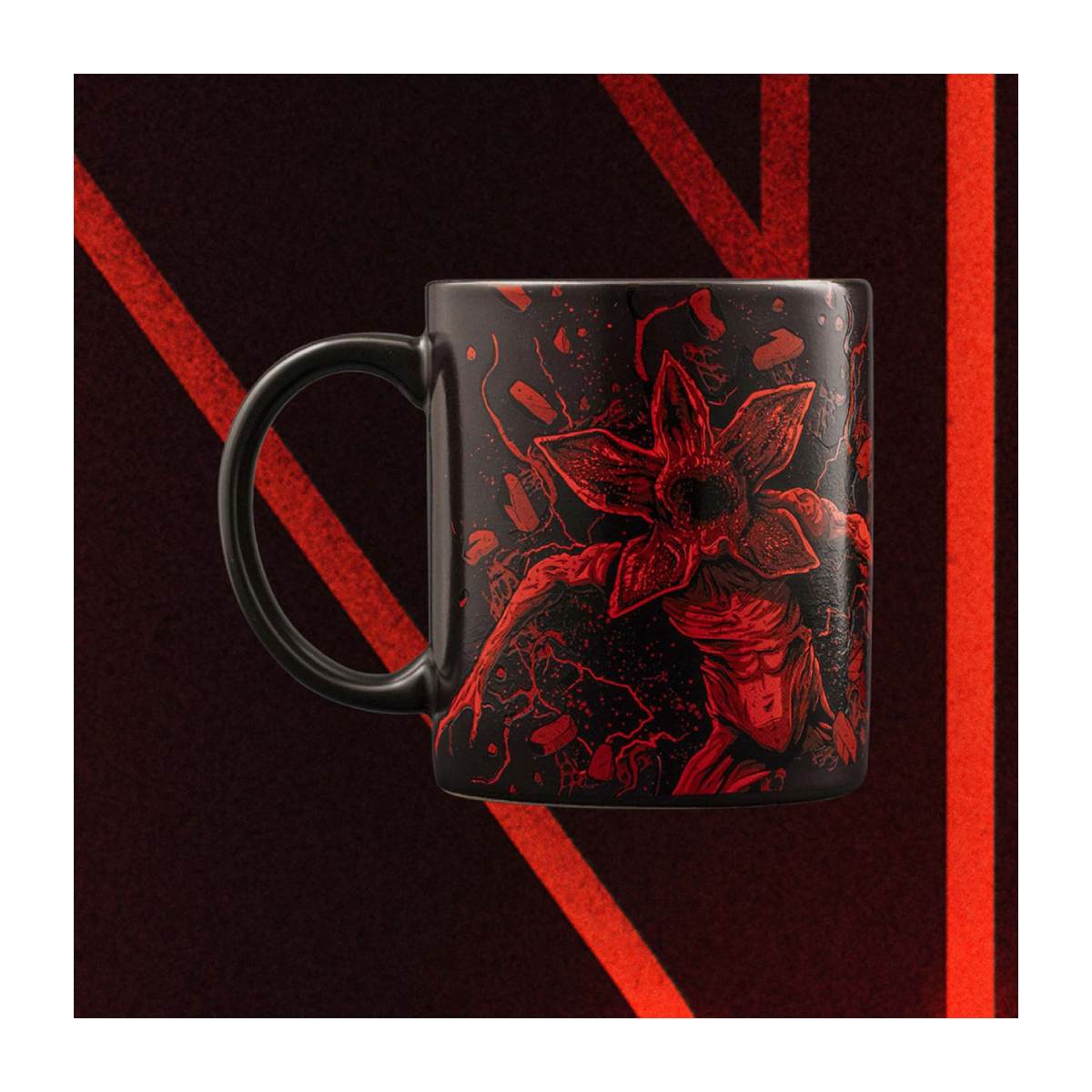 BIALETTI BIALE37 Bialetti Stranger Things Isıya Duyarlı Renk Değiştiren Kupa, 300 ml