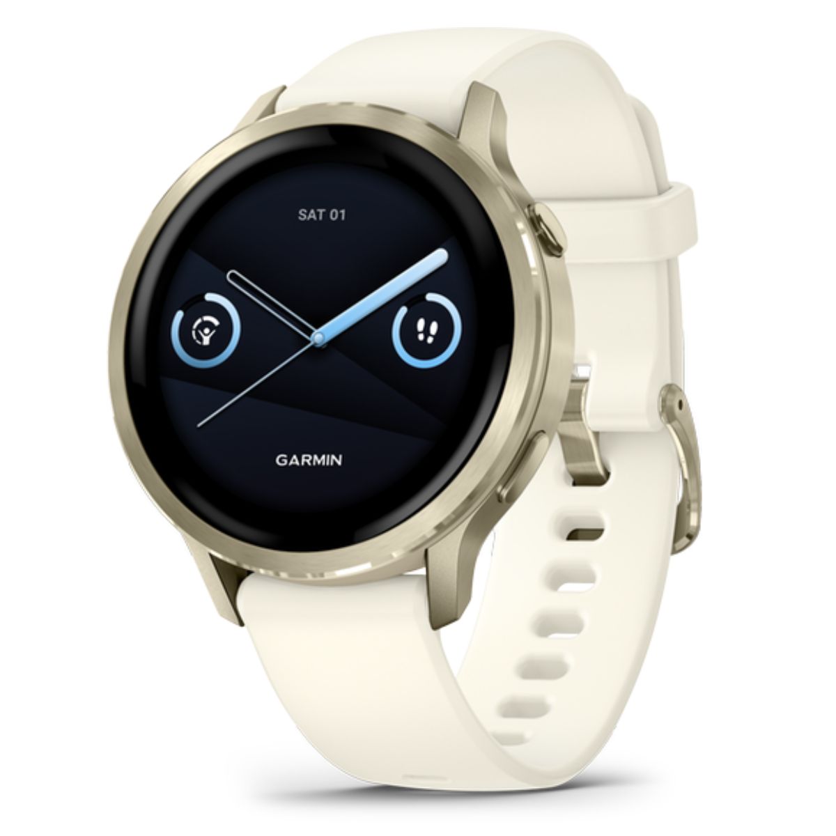 GARMIN 010-03013-00 Venu 4 Akıllı Saat 41mm, Bej / Altın