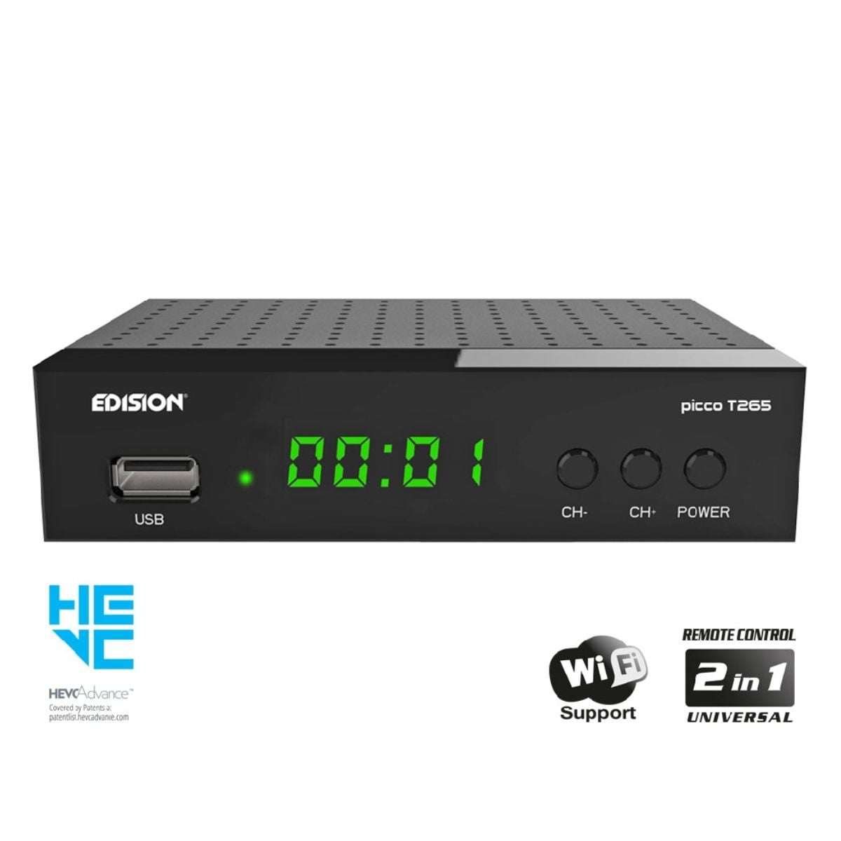 Edision DVB-T2/T TV Alıcısı